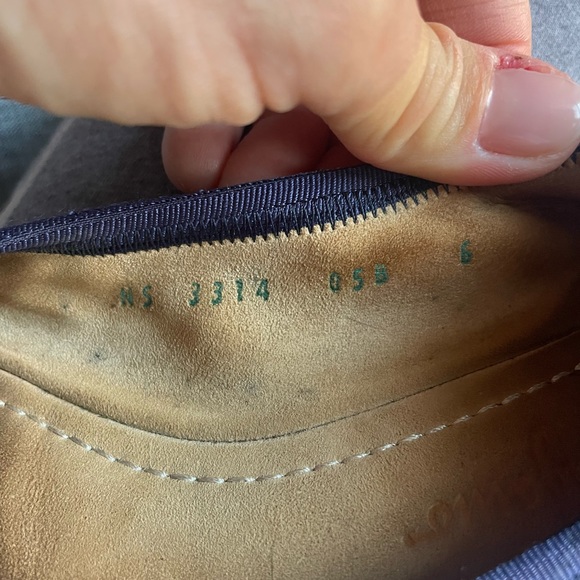 Salvatore Ferragamo My Joy Ballerina Shoes Navy size 6 - Picture 7 of 7